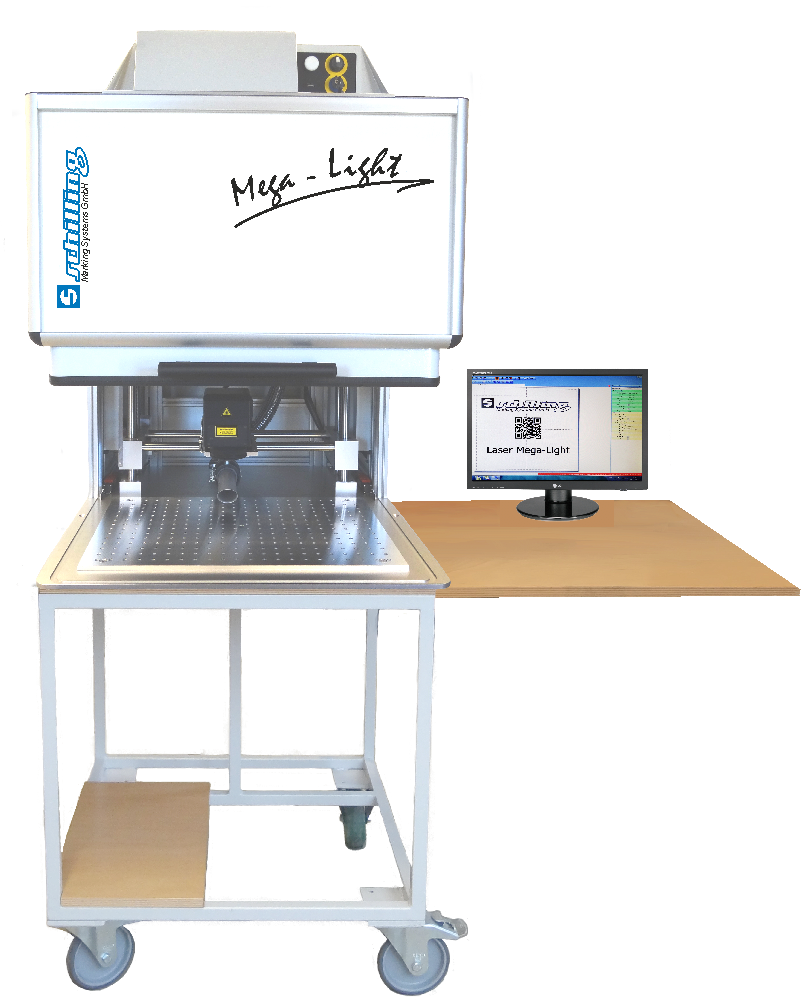 Rosenberger Filcon Laserbeschriftung Mega-Light-M16